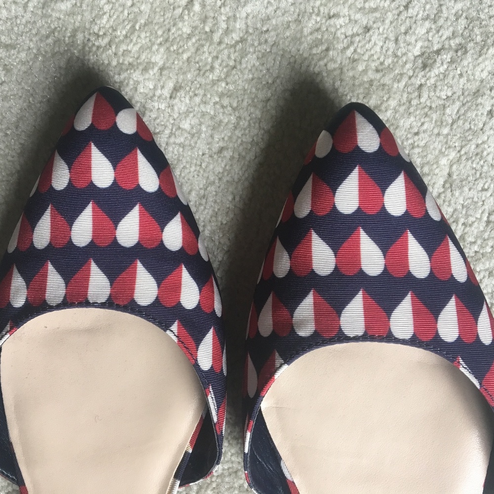 Heart Flats Size 10